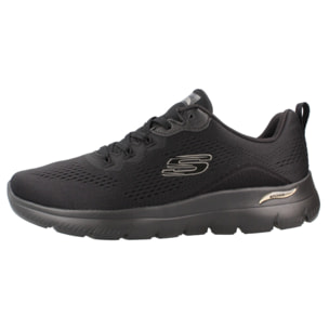 Sneakers De  Mujer 150754s Arch Fit Summits Daily Flow Negro
