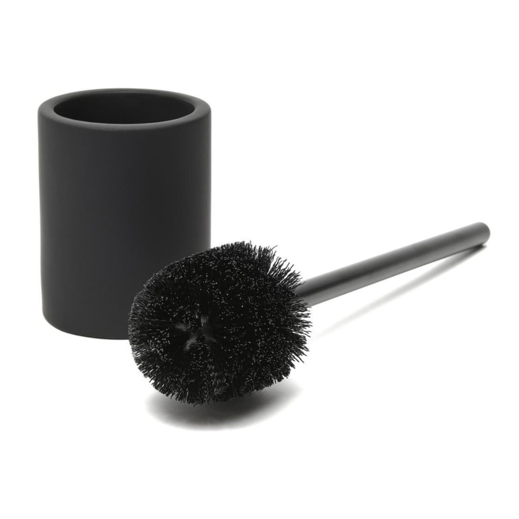 Feel Brosse WC en céramique, noir (SATDFEEL37CE)