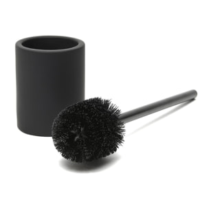Feel Brosse WC en céramique, noir (SATDFEEL37CE)