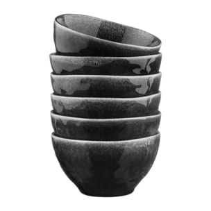 Bol MOON Ø14,5cm - 6 pièces - Encre