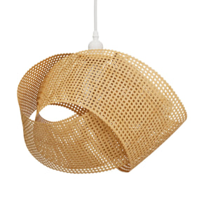 Suspension en bambou naturel et métal D40 cm - Orta