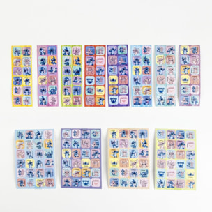 Pack pegatinas 1000 piezas stitch