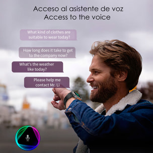 Smartwatch KR92 con chiamate BT, GPS, strumenti di esplorazione, monitor cardiaco, ChatGPT e oltre 100 modalità sportive.