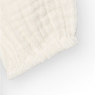 Body bebé manga larga bambula botones