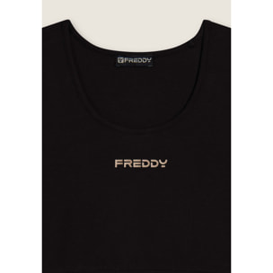 Top sportivo da donna con retro vogatore