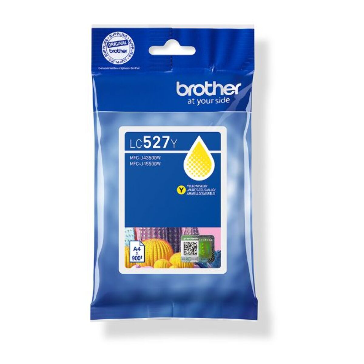Cartouche d'encre BROTHER Originale LC527 Jaune (Yellow) Standard - LC527Y