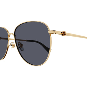 Gafas de Sol Gucci GG1419S-001 de Metal Mujer 60 mm