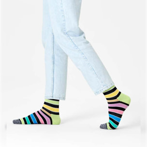 Calcetines multi stripe 3/4 crew