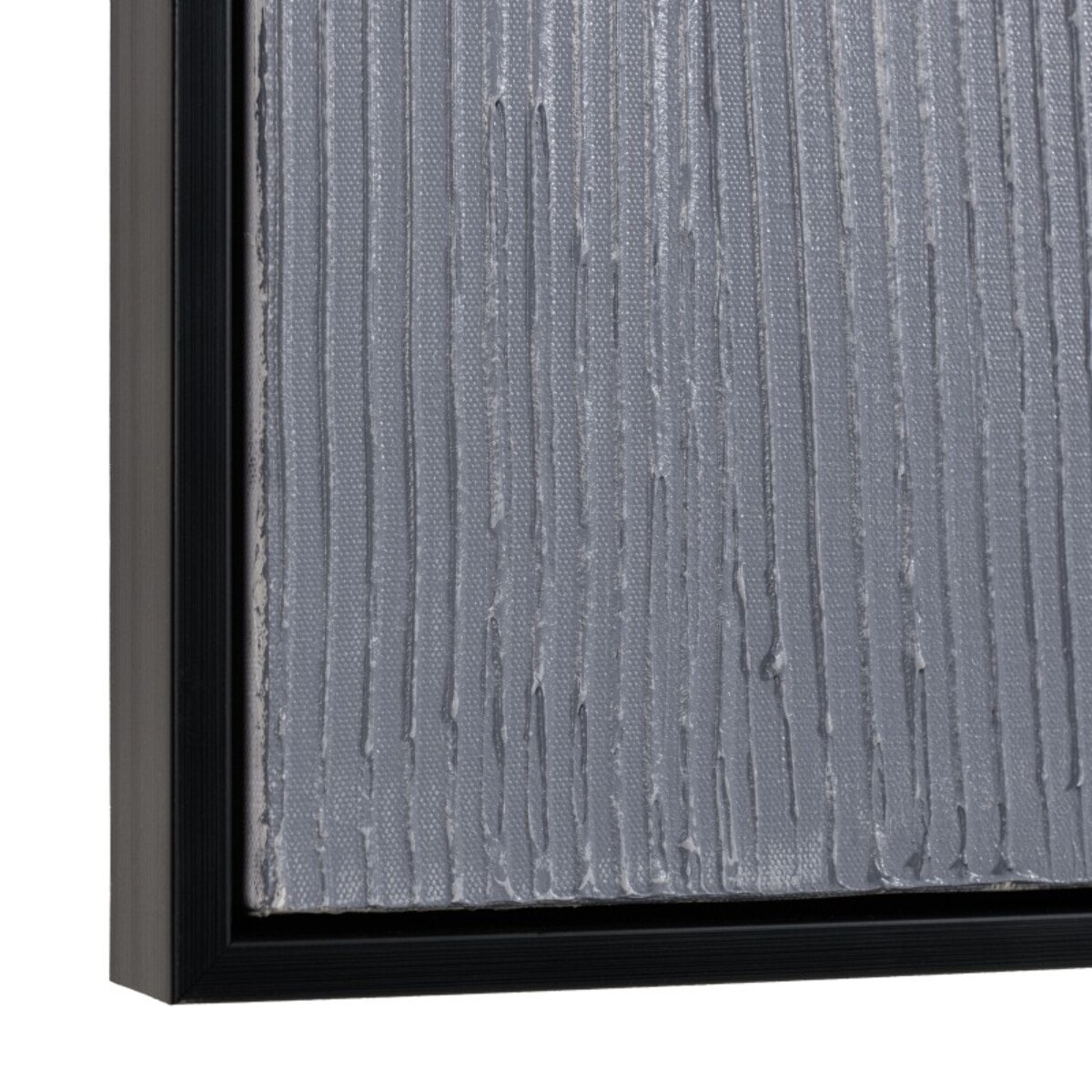 HOMER - Décoration murale 83x123cm formes abstraites n°1, cadre noir