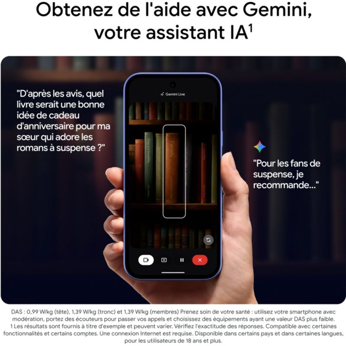 Smartphone GOOGLE Pixel 10A 5G 128Go Noir Volcanique