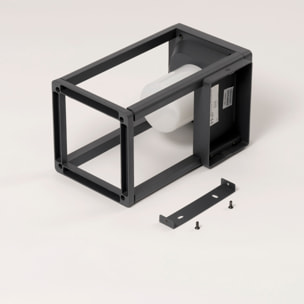 FORLIGHT Bow - Aplique Solar Exterior LED 3W. Aplique de Pared con Placa Solar para Jardín | Terraza. Blanco Cálido 3000K. Colo