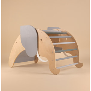 Arco de escalada plegable de madera ELEPHANT PIKLER para niños