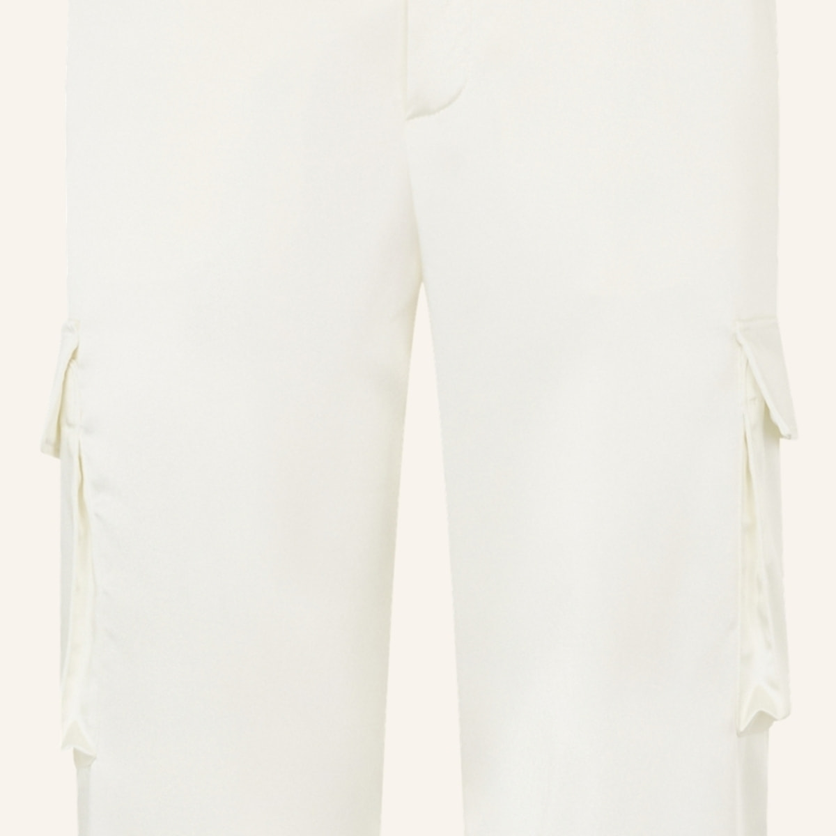 PHILIPP PLEIN Satin Cargo Fit Drawstring Trousers