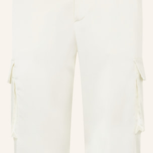 PHILIPP PLEIN Satin Cargo Fit Drawstring Trousers