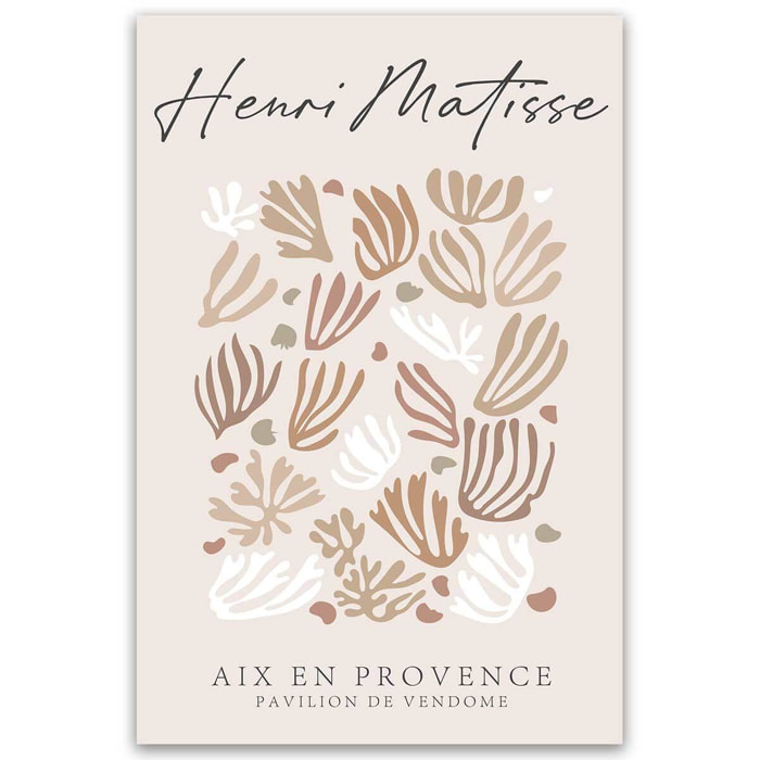 Tableau Flower Market Aix en provence fleurs modernes Toile imprimée