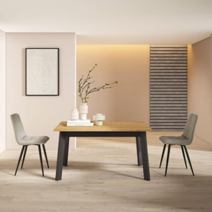 Mesa de comedor Naira 140 Roble Negro