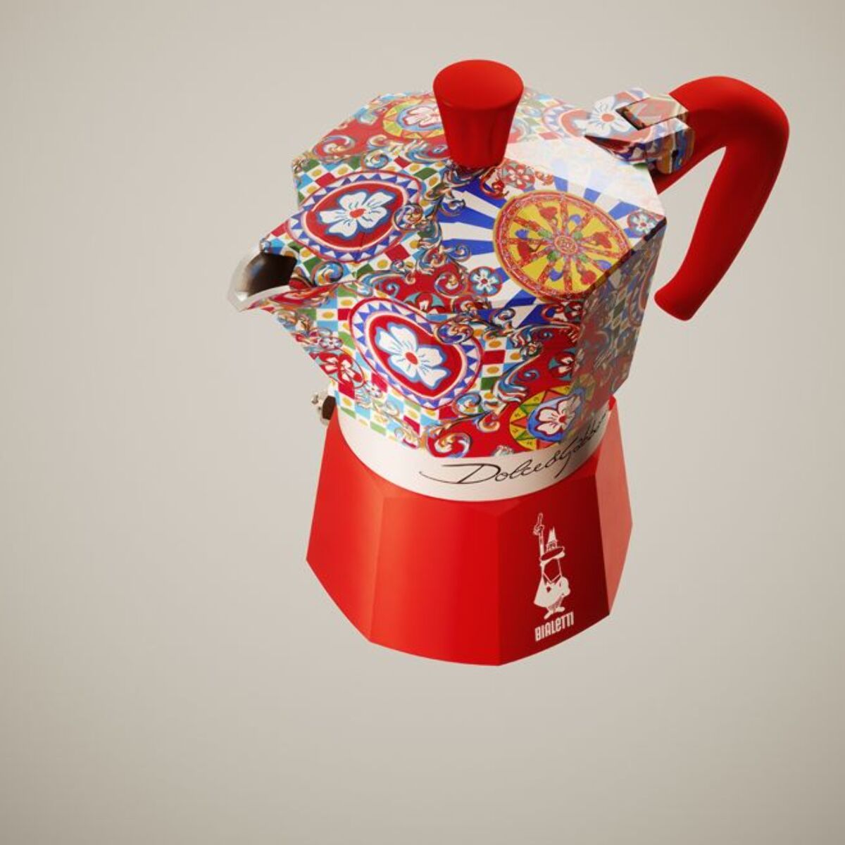Cafetière italienne BIALETTI moka 3 tasses + café Collection D&G