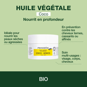 Pranarom - Huile Végétale de Coco - Bio - 100 ml