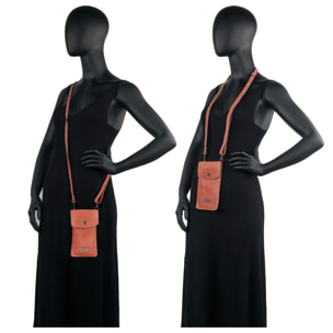 Minibolso Para Móvil Lois Whitney Rojo