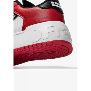 Zapatillas Deportivas Casual Low Court en Rojo D.Franklin