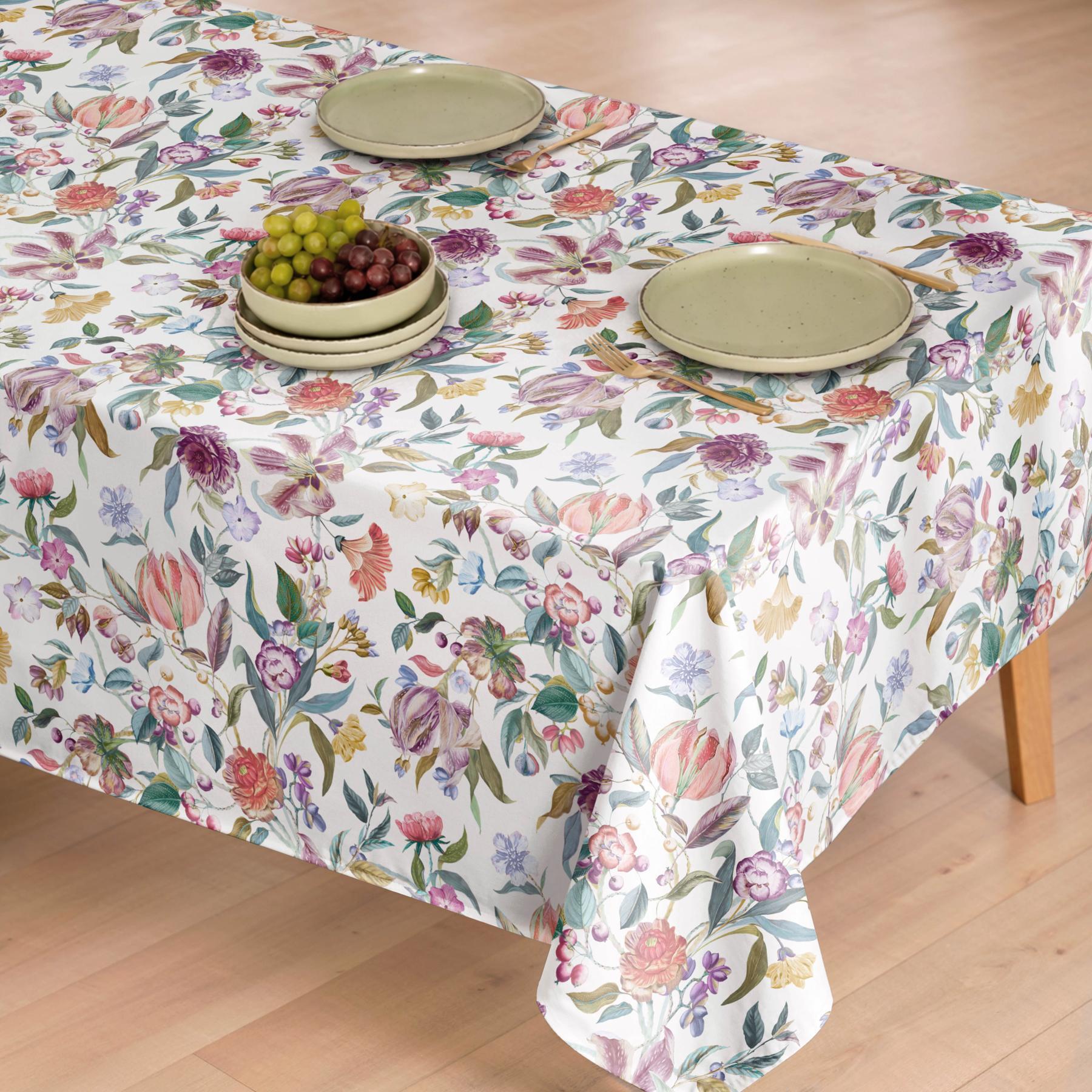 Nappe imprimée anti-taches LISSI MULTICOLORE