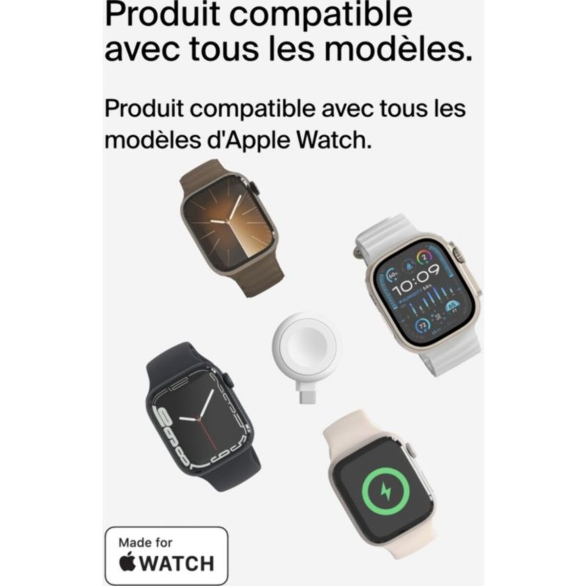 Chargeur BELKIN Dongle de Charge Rapide pour Apple Watch