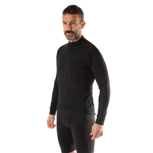Cortavientos manga larga para hombre ECOON Puy de Dóme - Negro