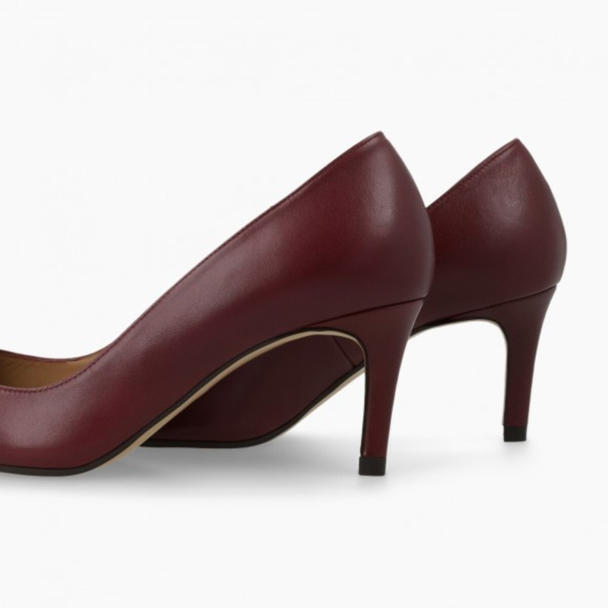 ZAPATOS DE SALÓN BURDEOS NOHAL