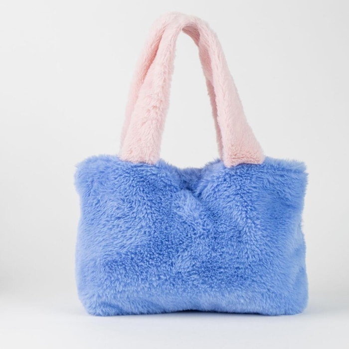 Bolsa Shopping Peluche Stitch - Multicolor