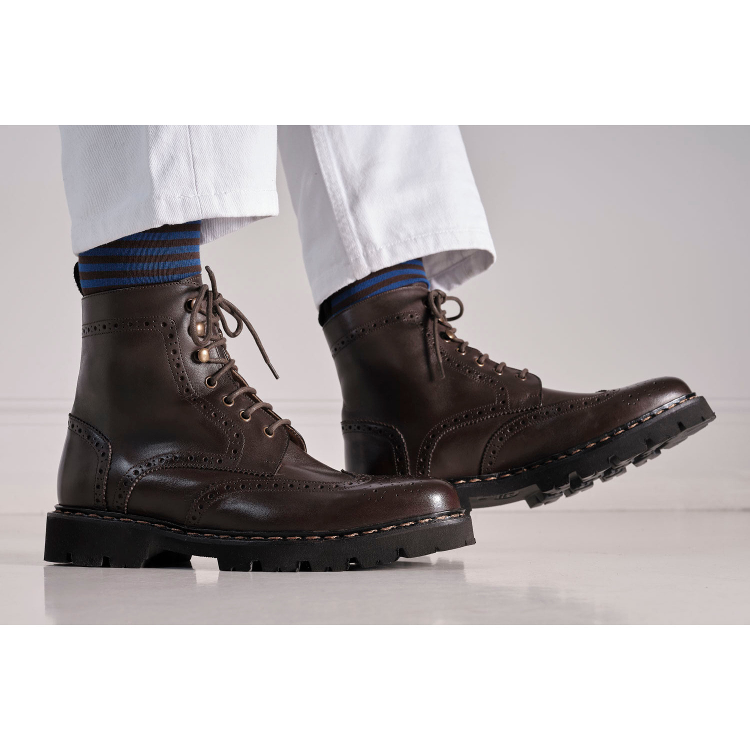 Stivaletto British Passport Testa di Moro