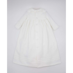 FALDÓN PIQUÉ CON LAZOS BLANCO