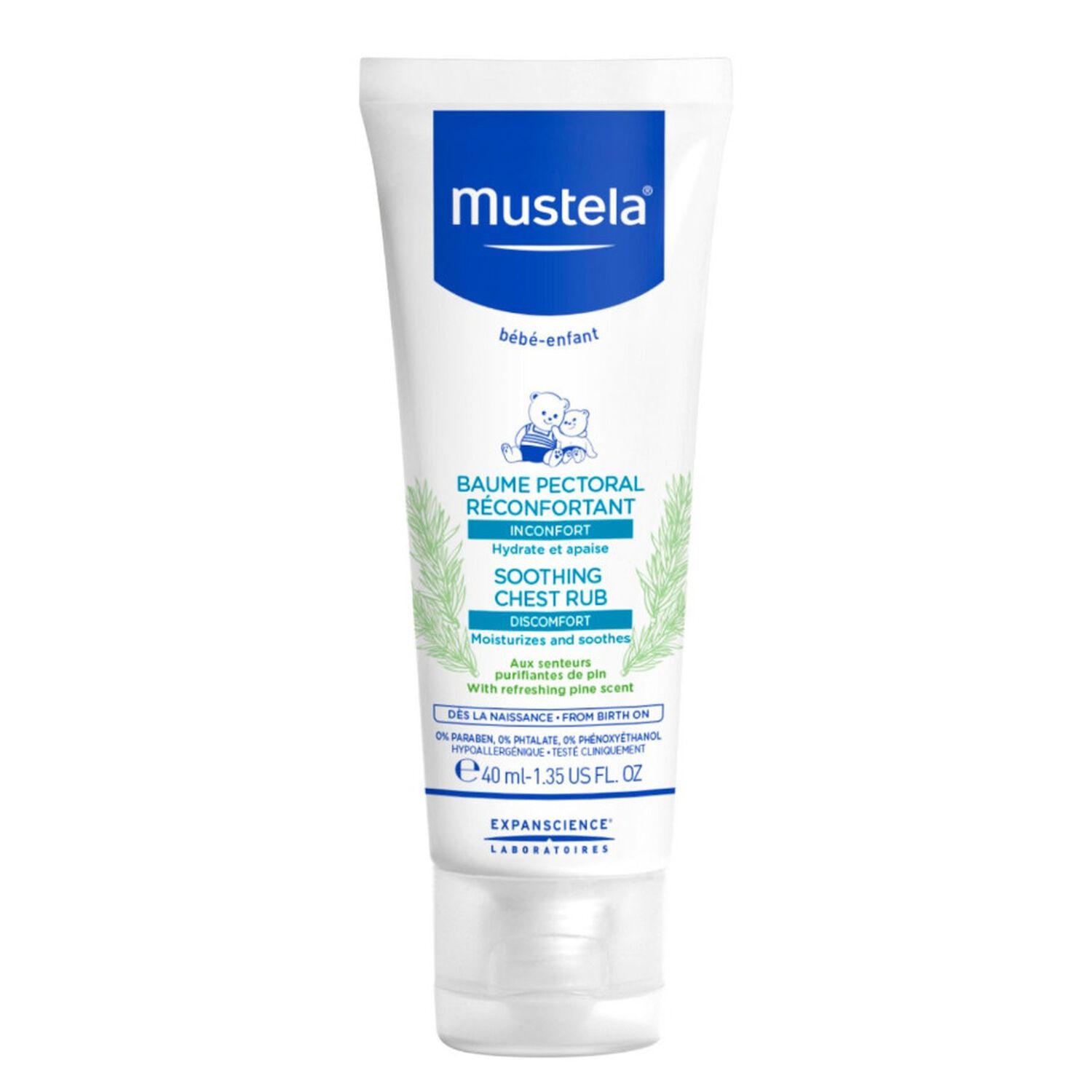 Bébé Enfant - Baume Pectoral Réconfortant 40 ml