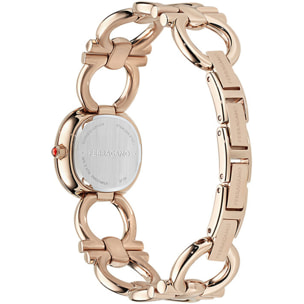 Ferragamo Orologio Analogico Al Quarzo Za-Double Gancini Jewel-F