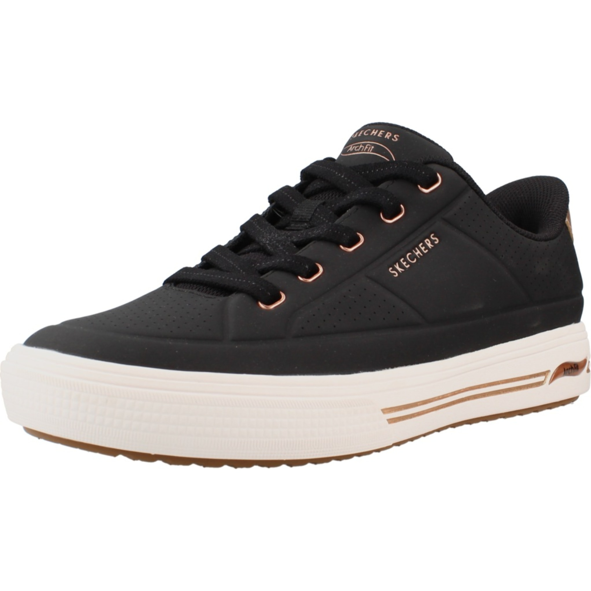 Sneakers De  Mujer 190222s Arch Fit Arcade Synchronize Negro