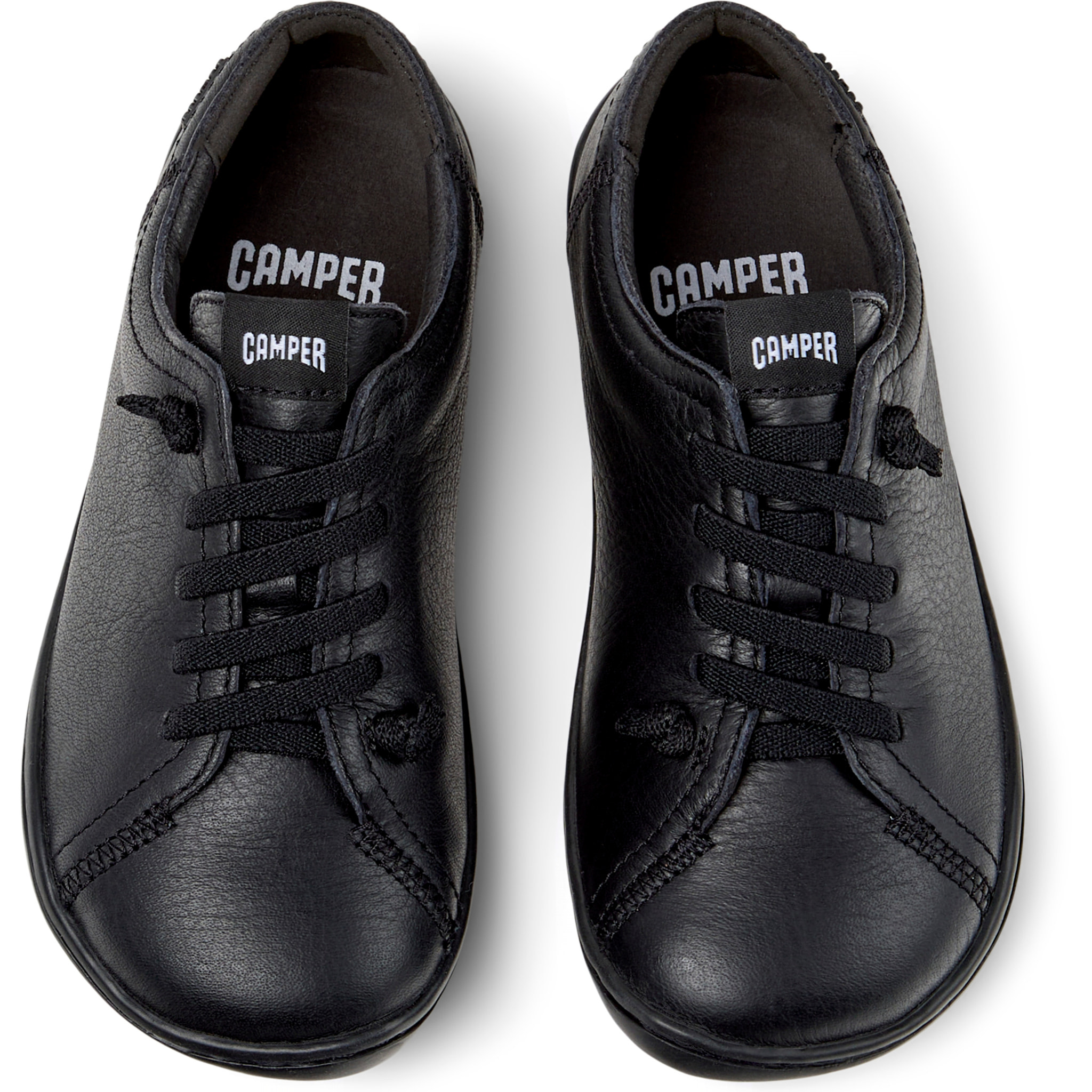 Zapatillas - CAMPER Peu Cami - Negro - Cuero liso