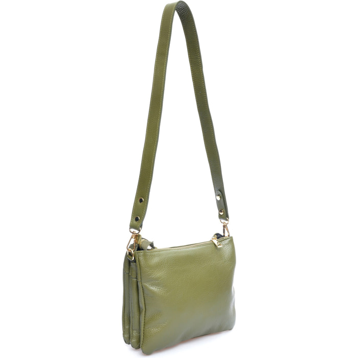 Borsa a tracolla Anna Luchini Verde