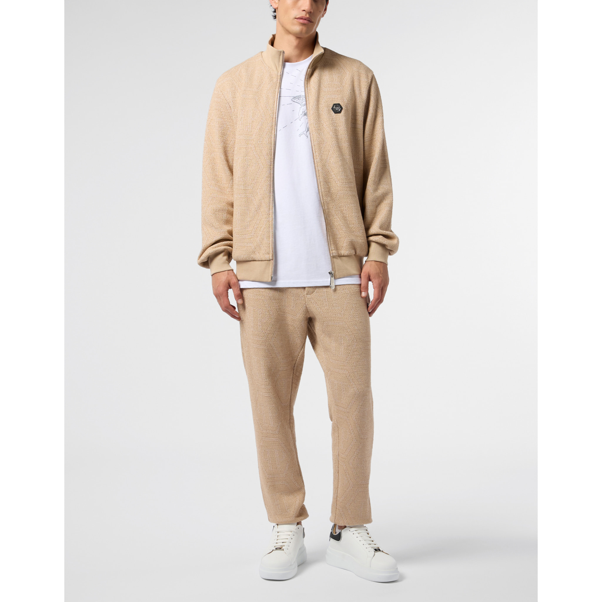 PHILIPP PLEIN Jacquard Tracksuit Jacket Monogram