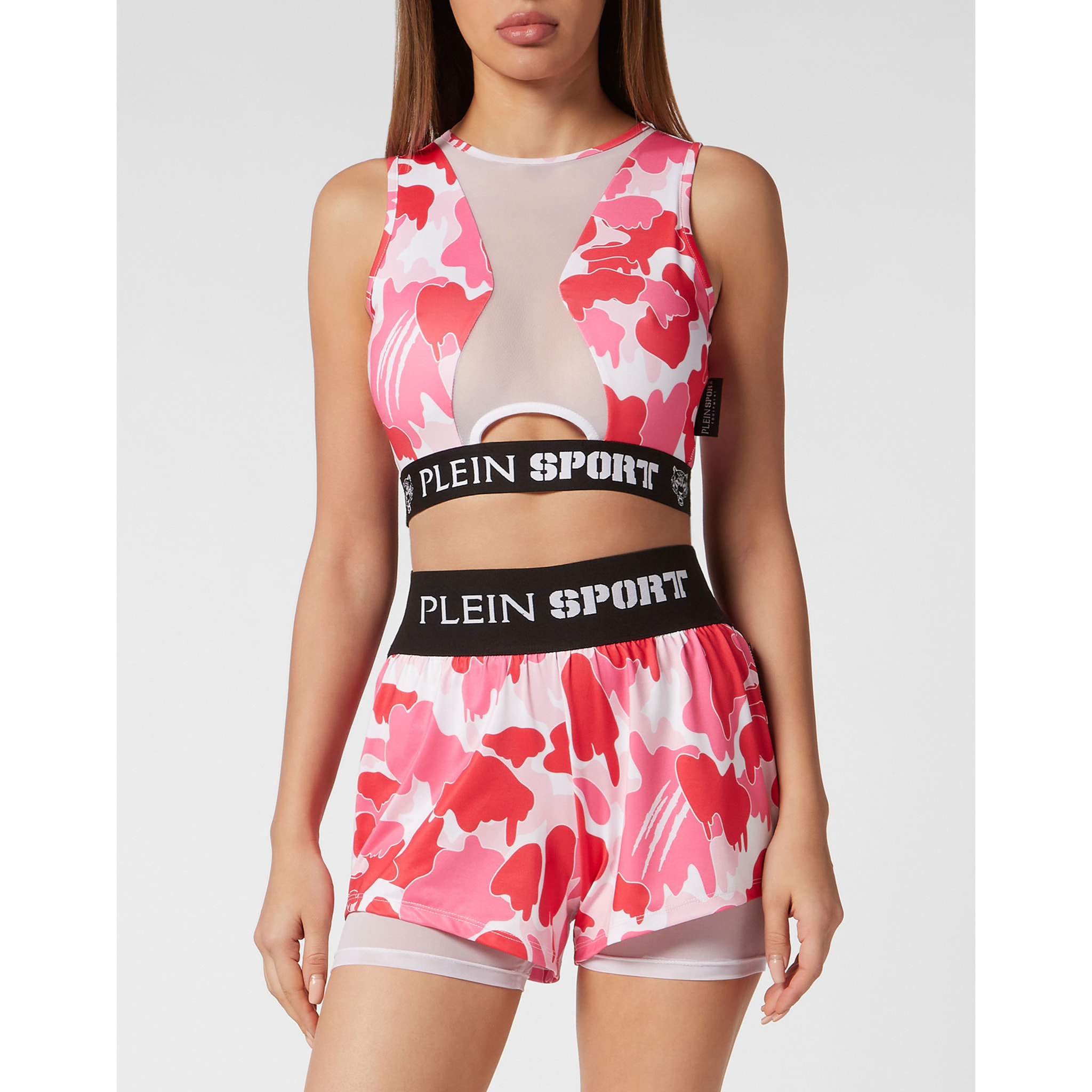 PLEIN SPORT Sport Top CAMOUFLAGE