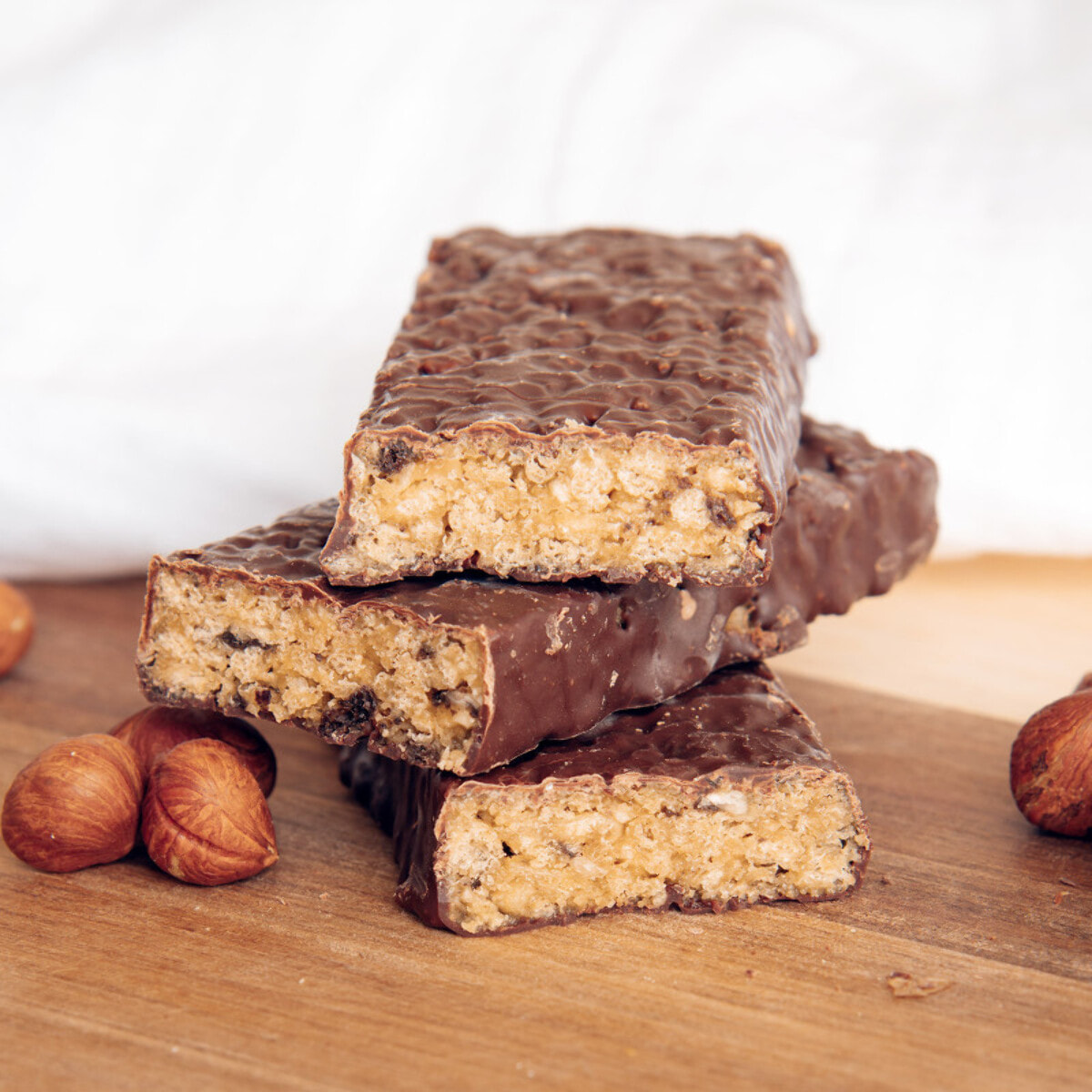 STC Nutrition - Protein Bar Vegan Chocolat Noisette - 15,5 g de Protéines par Barre - Riche en Fibres - 100 % Vegan - Lot de 2 Étuis de 5 Barres x 45 g