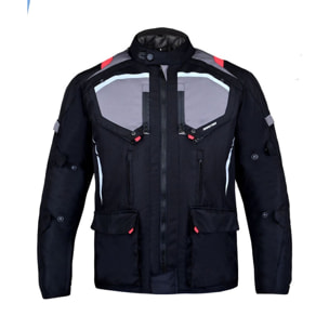 Chaqueta de moto 3 en 1 (tricapa) Invictus Tulkas