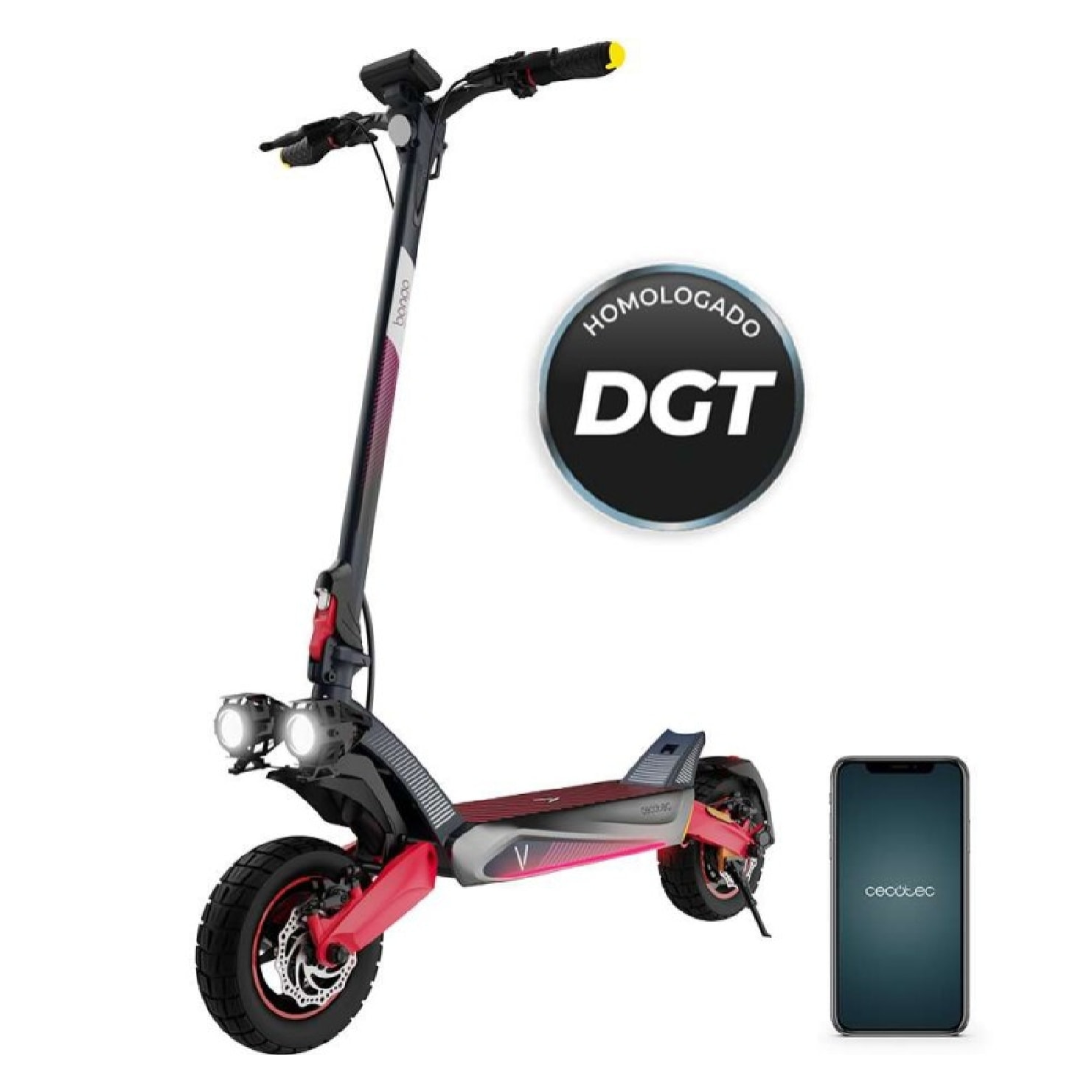 Cecotec Trottinette électrique ultra puissante Bongo V70 Connected