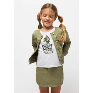 Chaqueta de Niña Kaki