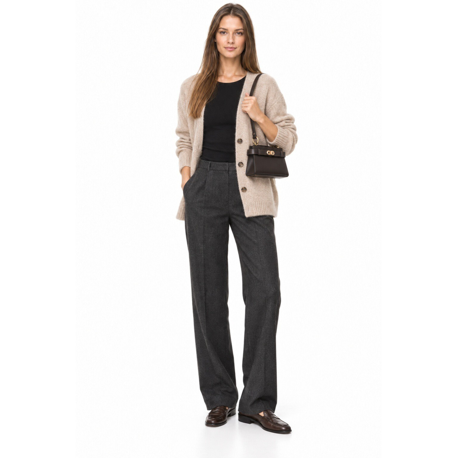 Tote Anna Luchini Marrone