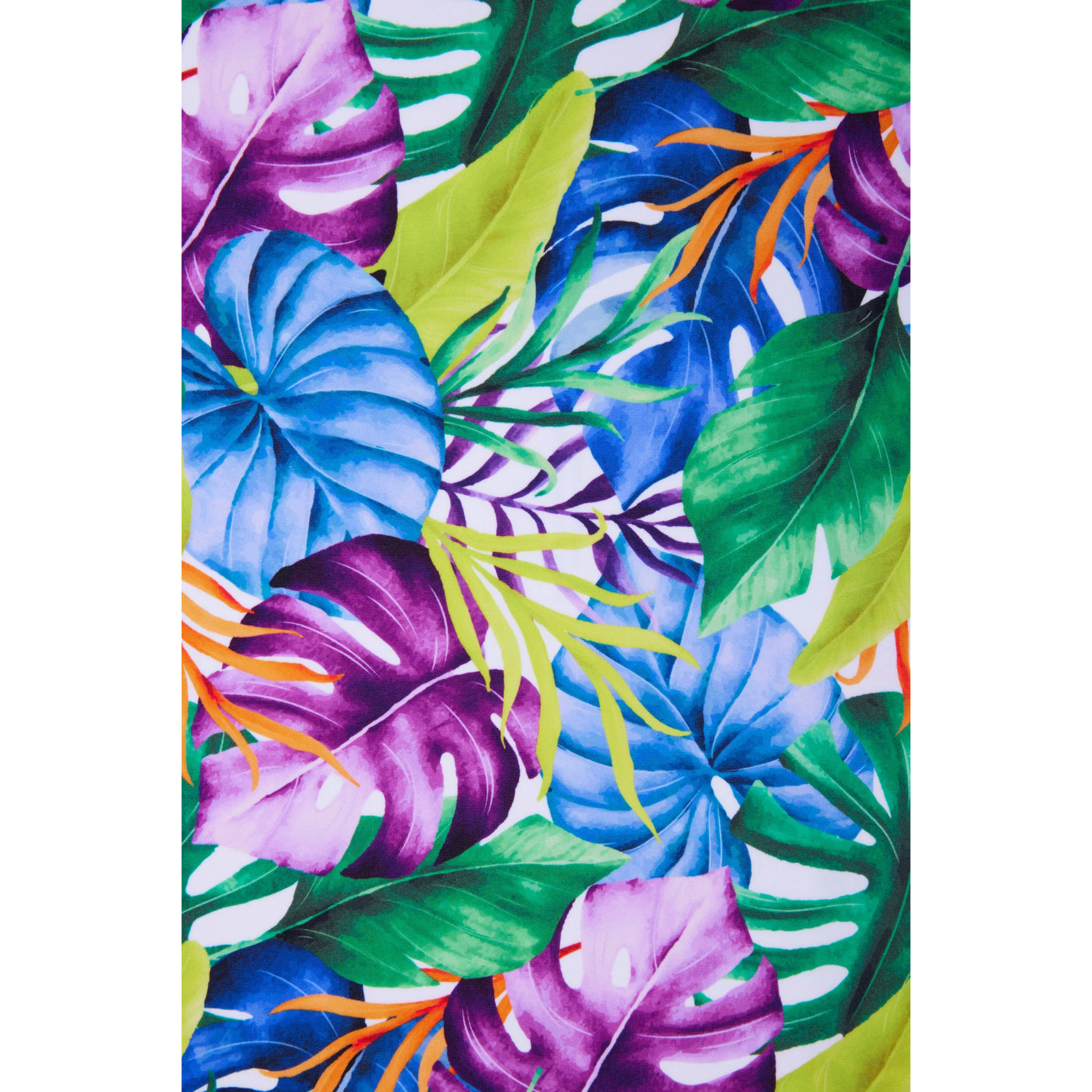 Costume da bagno snellente con dettagli stampa tropicale