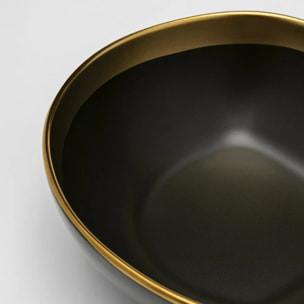 Bols Vibrations 18cm verts set de 4 Kare Design