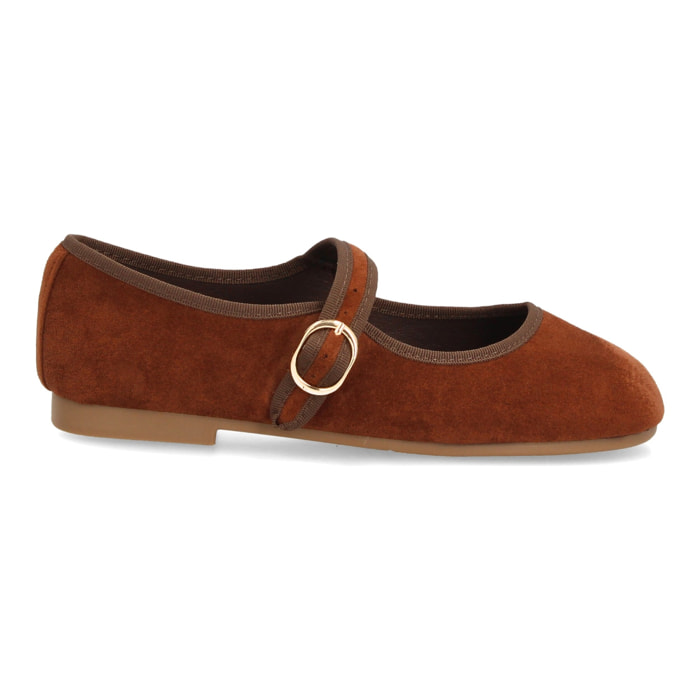 Bailarinas barefoot mujer con hebilla ajustable