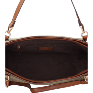 Borsa a mano da donna - Modello Elysia Chic - Pelle vegana PU - 39.0 x 25.0 x 13.0 cm