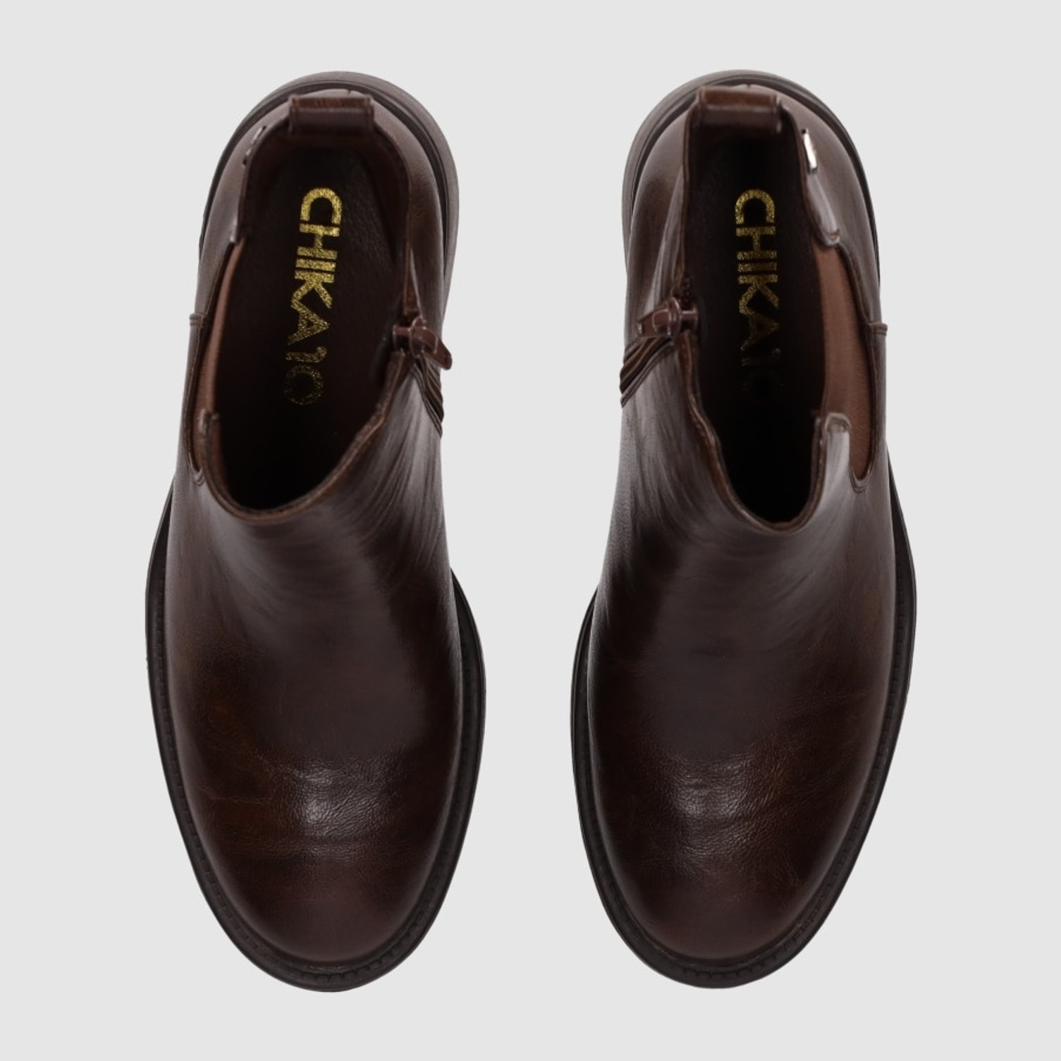 Botines - Marron - Tacón: 5 cm