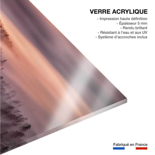 Tableau ciel violet Tableau plexiglas