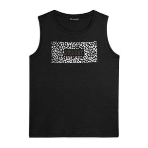 Canotta con Logo FREDDY e Grafica Animalier